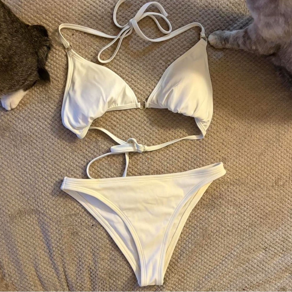 Elegant White Bikini Set